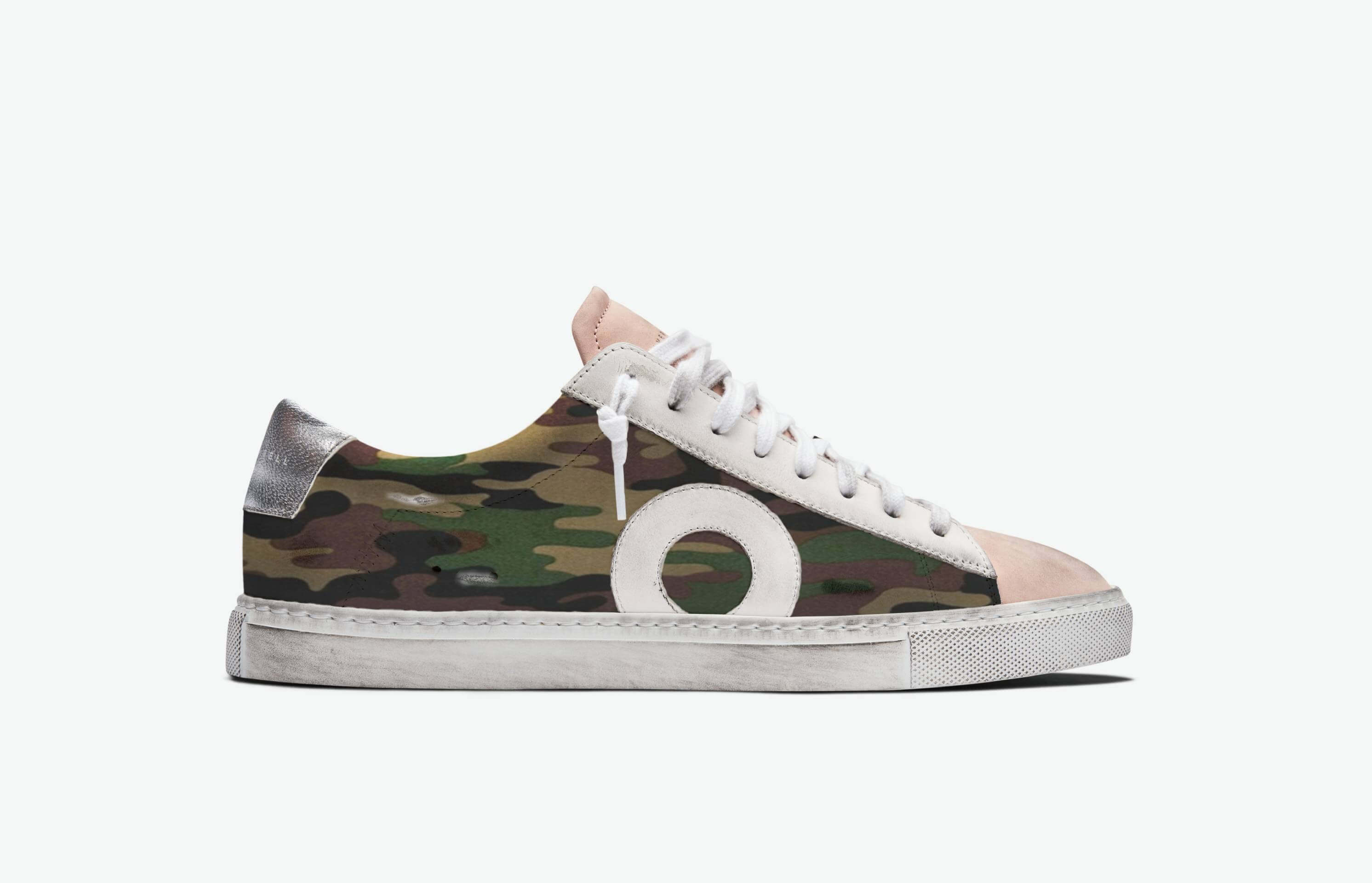 Oliver Cabell Low 1 Womens Trainers Camo UK-571920